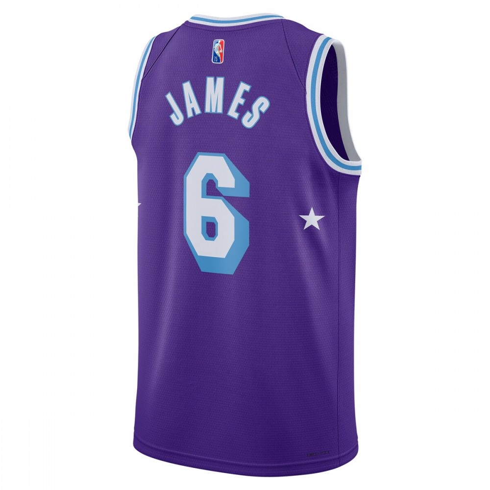 LeBron James Los Angeles Lakers 2021/22 Swingman Jersey - City Edition - Purple-Pro Kit Vault | Brand New 26/27 Sports Jerseys